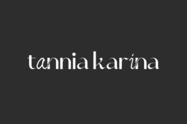 Tannia Karina Demo Font