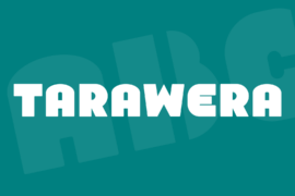 Tarawera Font