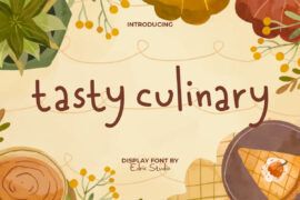 Tasty Culinary Demo Font