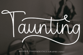 Taunting Font