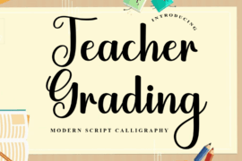 Teacher Grading Font