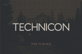 Technicon Font