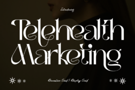 Telehealth Marketing Demo Font
