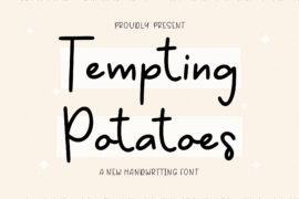 Tempting Potatoes Font