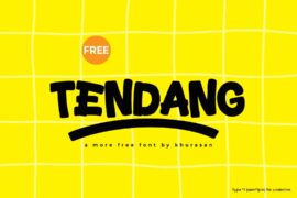 Tendang Font