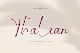 Thalian Font