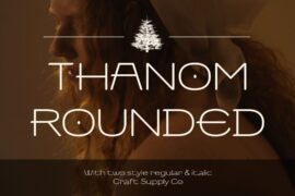 Thanom Rounded Demo Font