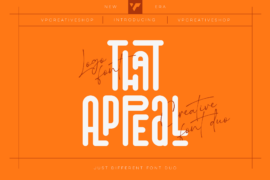 That Appeal Font