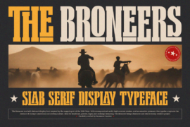 The Broneers Font