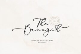 The Bronych Font