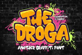 The Droga Font