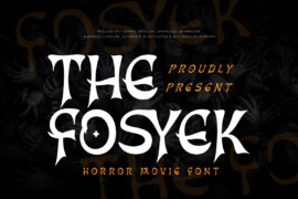 The Fosyek Trial Font