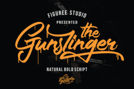 The Gunslinger Font Family