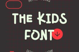 THE KIDS FONT Font