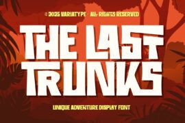 THE LAST TRUNKS Font