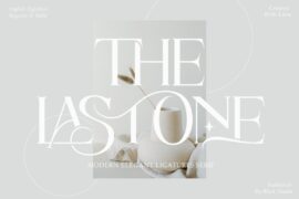 The Lastone Font Family