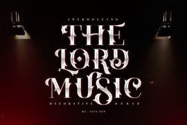 The Lord Music Demo Font