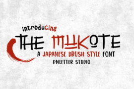 The Mukote Font