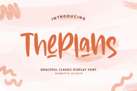 The Plans Font
