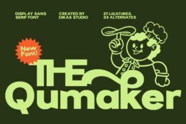 The Qumaker Font