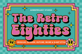 The Retro Eighties Demo Font