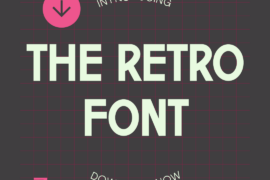 THE RETRO FONT Font