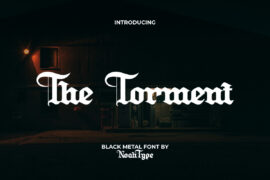 The Torment Demo Font