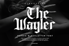 The Wayler Demo Font