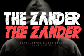 The Zander Demo Font Family