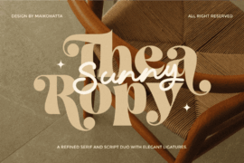 Thearopy Font Family