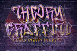 Theory Graffiti Demo Font