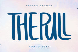 Thepull – Personal Use Font