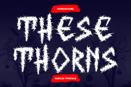 These Thorns Demo Font