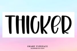Thicker Font