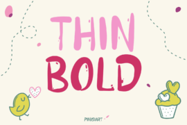 THINBOLD Font