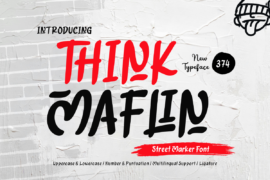Think Maflin Trial Font