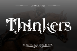Thinkers Demo Font