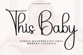 This Baby Font