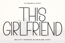 This Girlfriend Font