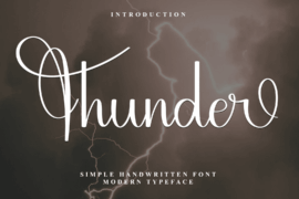 Thunderbird Font