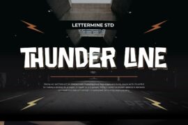 Thunderilec Demo Font