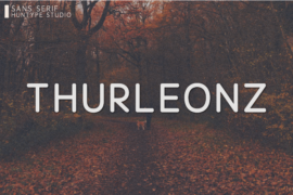 Thurleonz DEMO Font