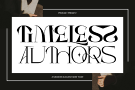 Timeless Authors Demo Font