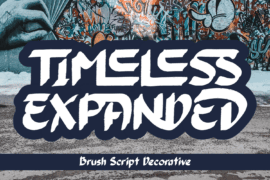 TIMELESS EXPANDED DEMO Font