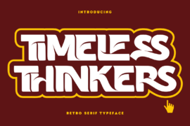 Timeless Thinkers Demo Font