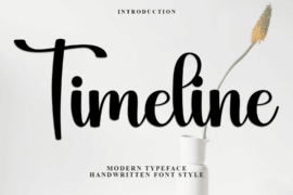 Timeline Work Font