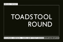 Toadstool Round Font