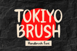 Tokiyo Brush Font