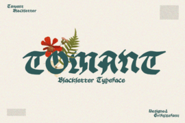 Tomant Blackletter Font