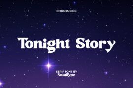 Tonight Story Demo Font